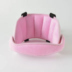 Adjustable baby safety head support strap from Nova Mart designed to keep a baby’s head stable and comfortable in the car seat.