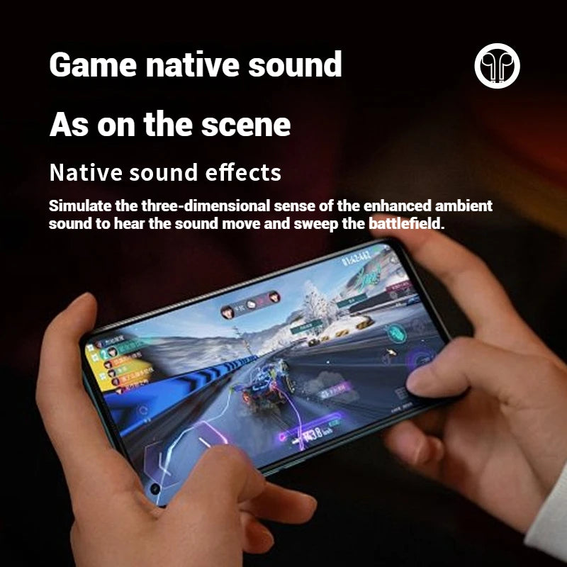 Wireless gaming headphones by Nova Mart with 360° surround sound, deep bass, HD mic, and 20-hour battery life, shown in the image.