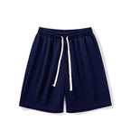 Men's casual drawstring jogger shorts from Nova Mart, featuring a comfortable fit and relaxed style in soft fabric.
