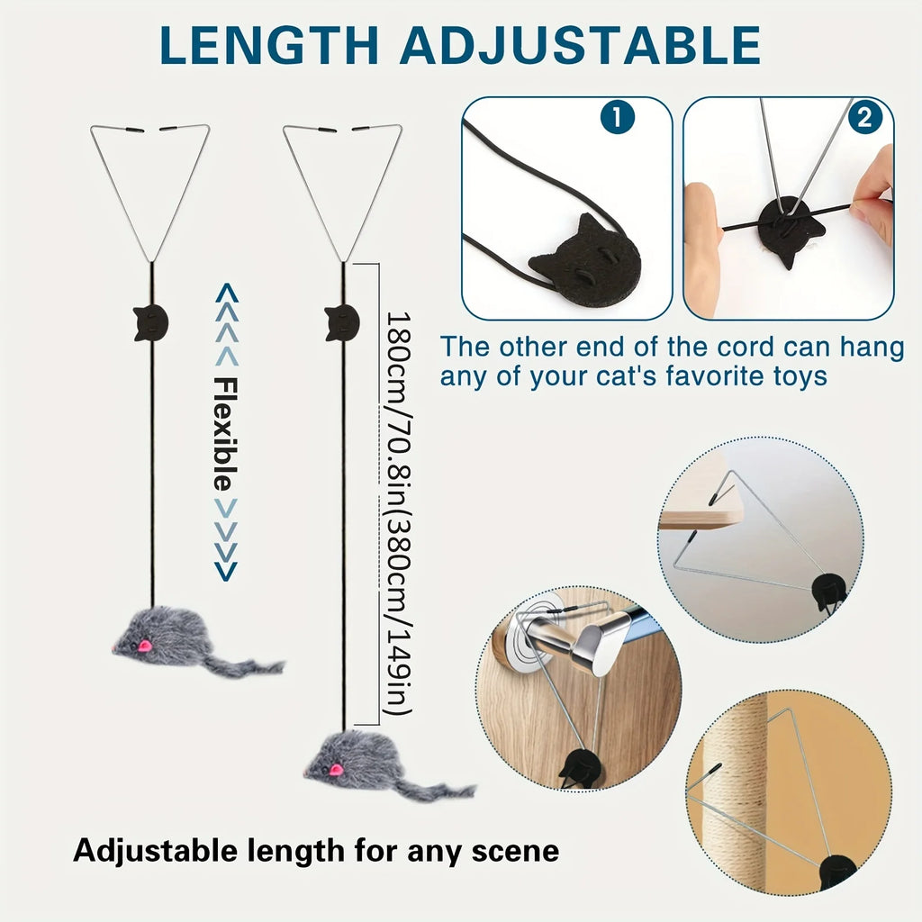 Door Hanging Cat Toy Stress Relieve - Image 3