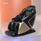 Nova Mart 4D SL-Track Zero Gravity Massage Chair showing full body design, plush upholstery, and advanced massage features.