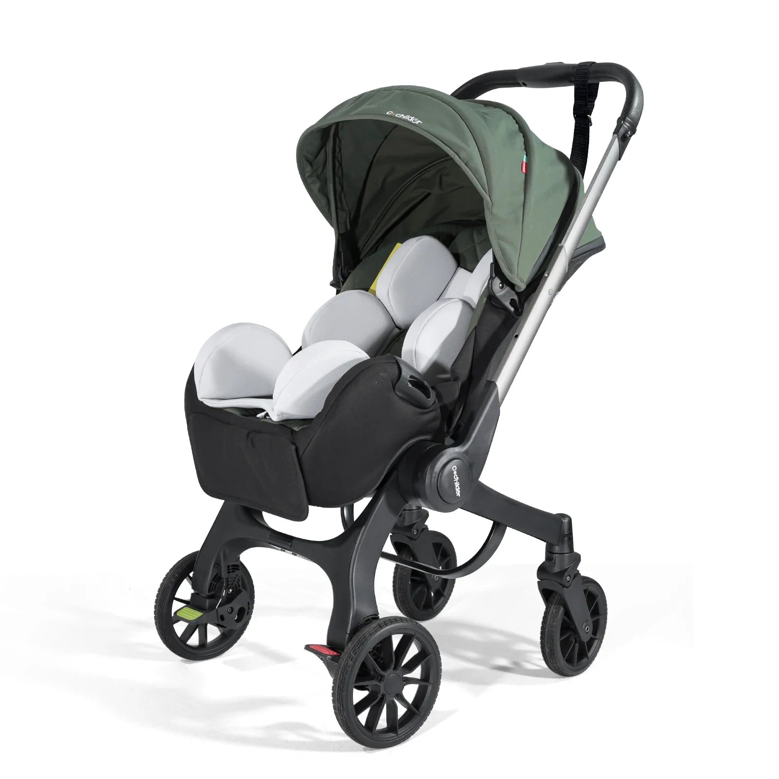 Camping cart foldable stroller with adjustable backrest