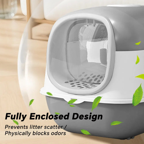 Antibacterial Cat Box – 99.9% Bacterial Inhibition