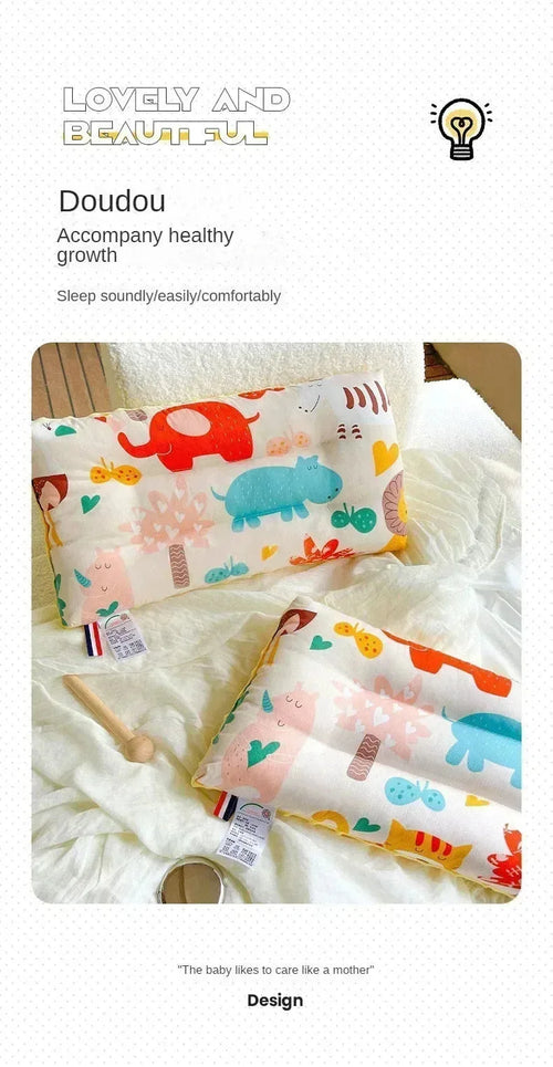 Baby Sleep Pillow – Soft Cotton