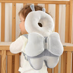 Nova Mart Baby Walker Head Protector Backpack safety pad, soft foam cushioning for baby safety during walking activities.