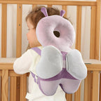 Baby safety head protector backpack by Nova Mart, featuring a padded safety pad for baby walker head protection.