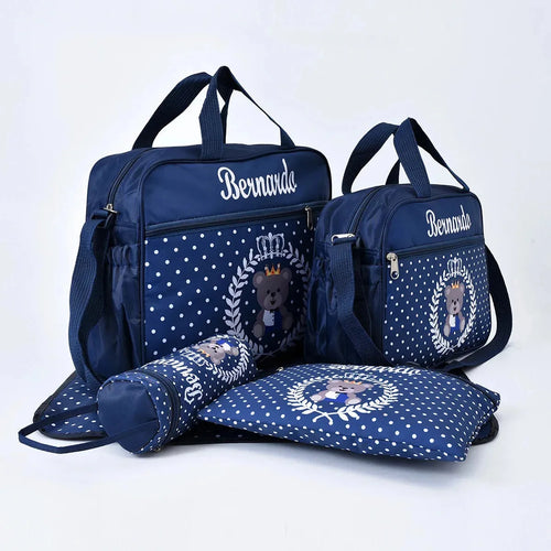 Bear Print Mommy Bag – High Nylon Large