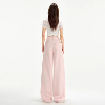 Cherry Blossom Wide-Leg Mop Jeans – 32in - image 3