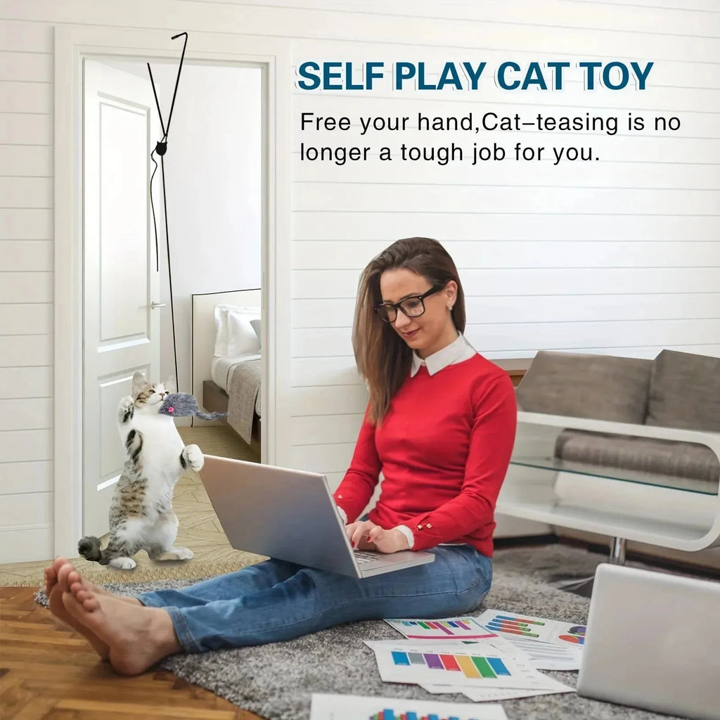 Door Hanging Cat Toy Stress Relieve - Image 4