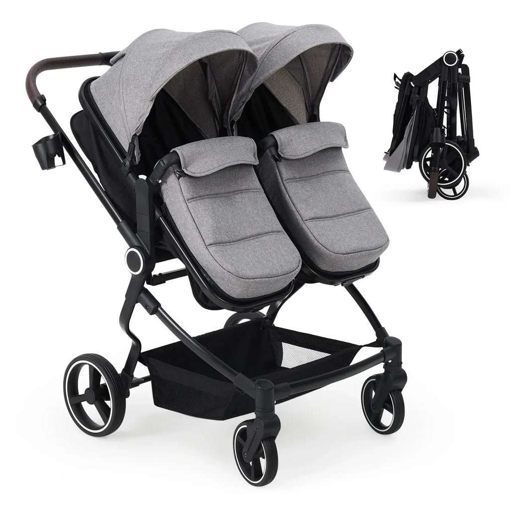 Double Stroller for newborn and toddler
