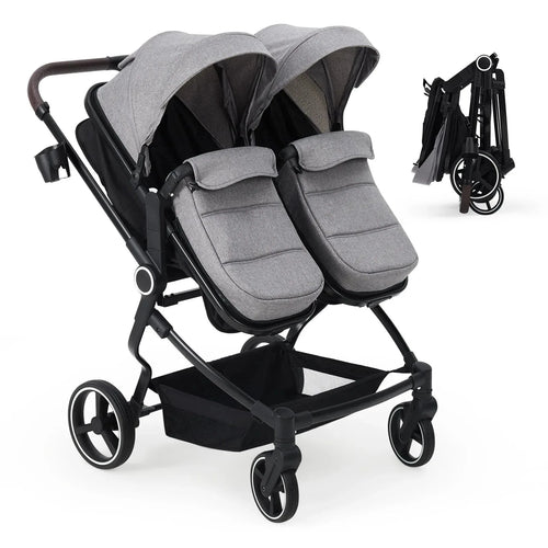 Double Stroller – Stainless Steel