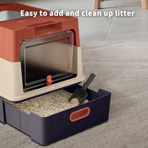 Dual Opening Cat Litter Box – Odour Lock