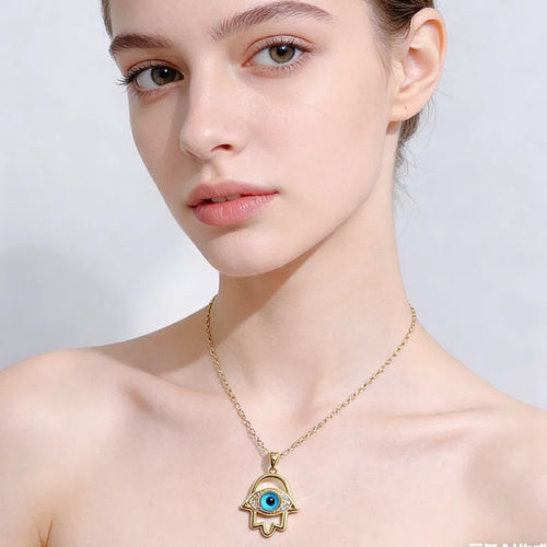 Evil Eye Hamsa Hand – Elegant