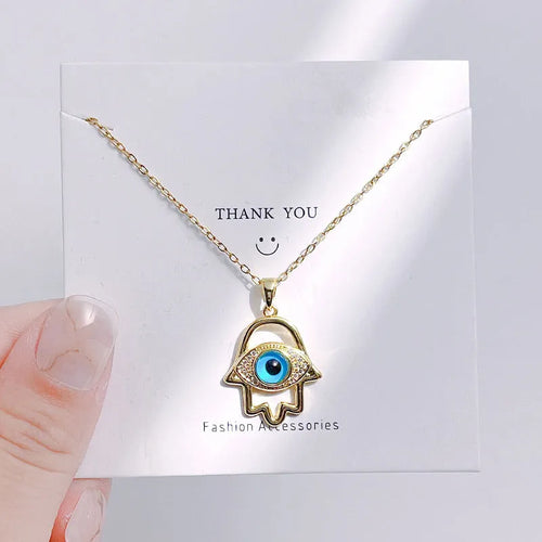 Evil Eye Hamsa Hand – Elegant