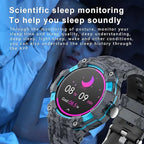Nova Mart GPS SmartWatch with 1.39-inch TFT screen, Bluetooth 5.3, stylish wearable device for fitness and notifications.