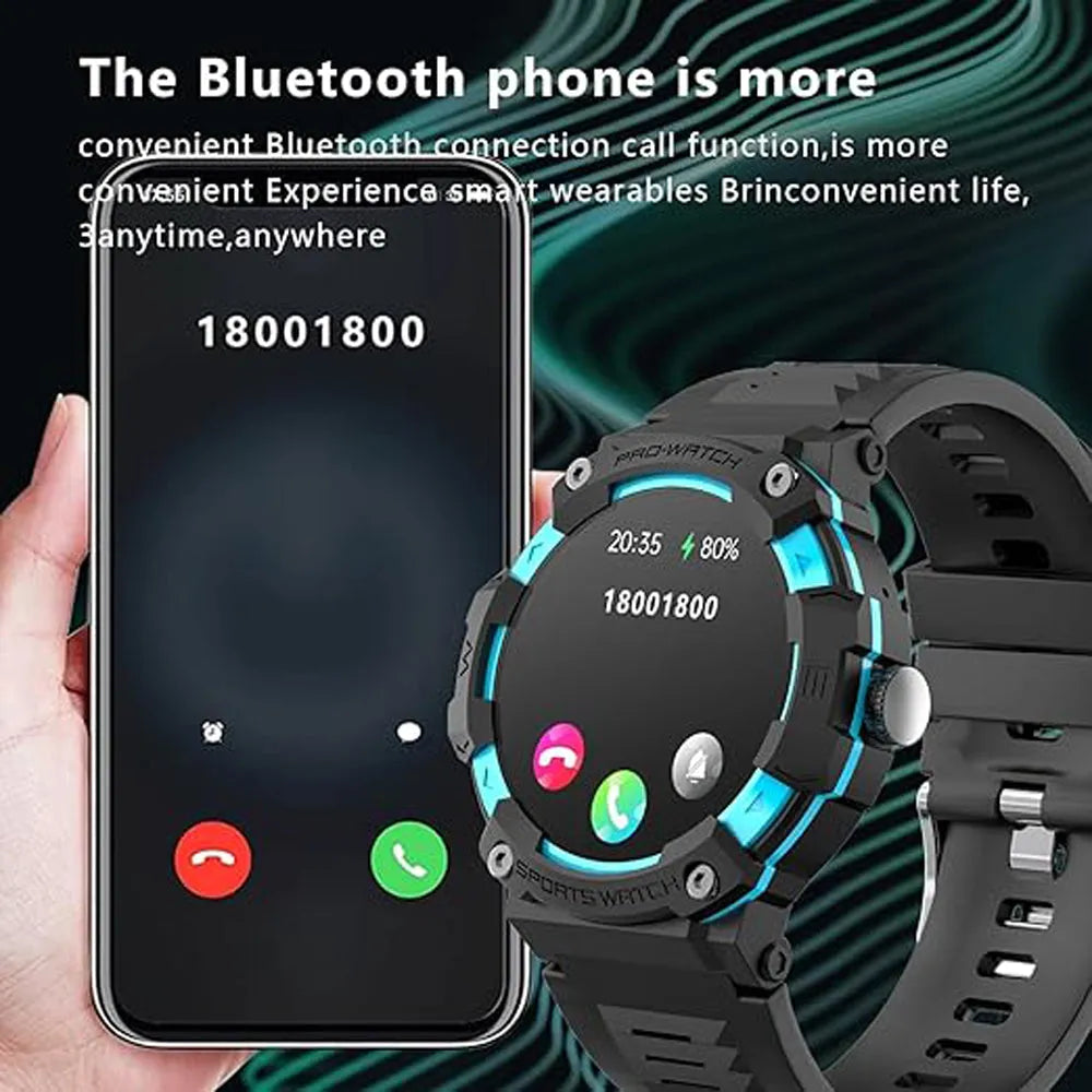 Nova Mart GPS SmartWatch with 1.39-inch TFT screen, Bluetooth 5.3, showing digital watch face and fitness tracking features.