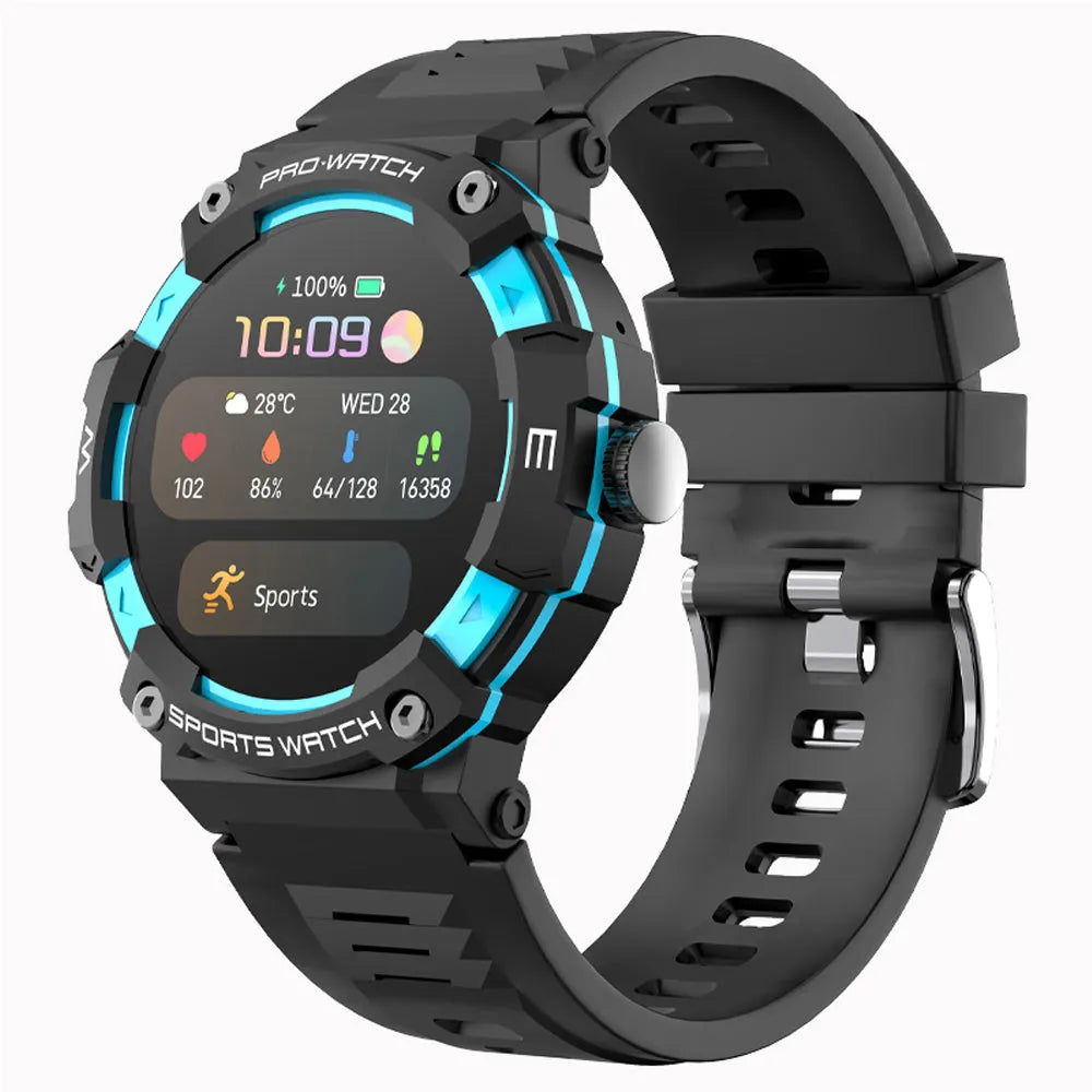 Nova Mart GPS SmartWatch with 1.39-inch TFT screen, Bluetooth 5.3, featuring a sleek design and fitness tracking capabilities.