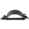 Nova Mart Hip Thrust Belt with dumbbell waist strap for gym and home workouts, showing the padded belt and adjustable strap.