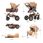Infant Car Seat Combo Stroller Travel System