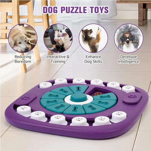 Interactive Dog Puzzle Toys – Mental