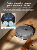 Nova Mart Lefant M3 Max robot vacuum and mop with 20000Pa suction, auto wash, and smart navigation in action.