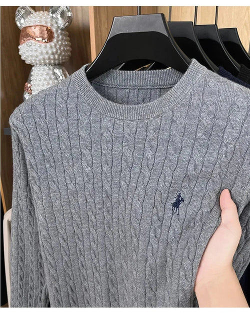 Men's Pony Sweater – Jacquard