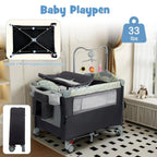 Pack n Play Portable Playard with bassinet and changing table