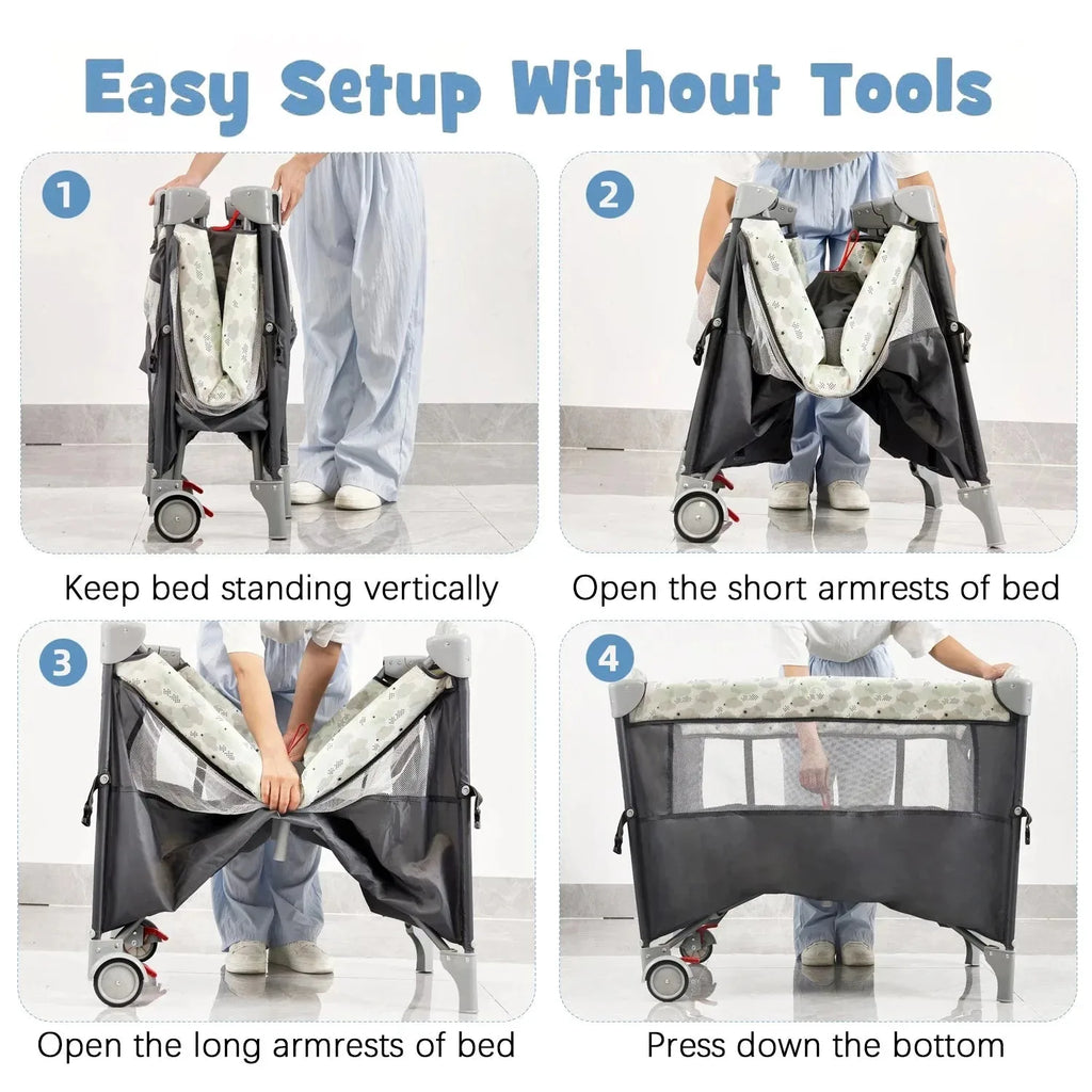Pack n Play Portable Playard with bassinet and changing table