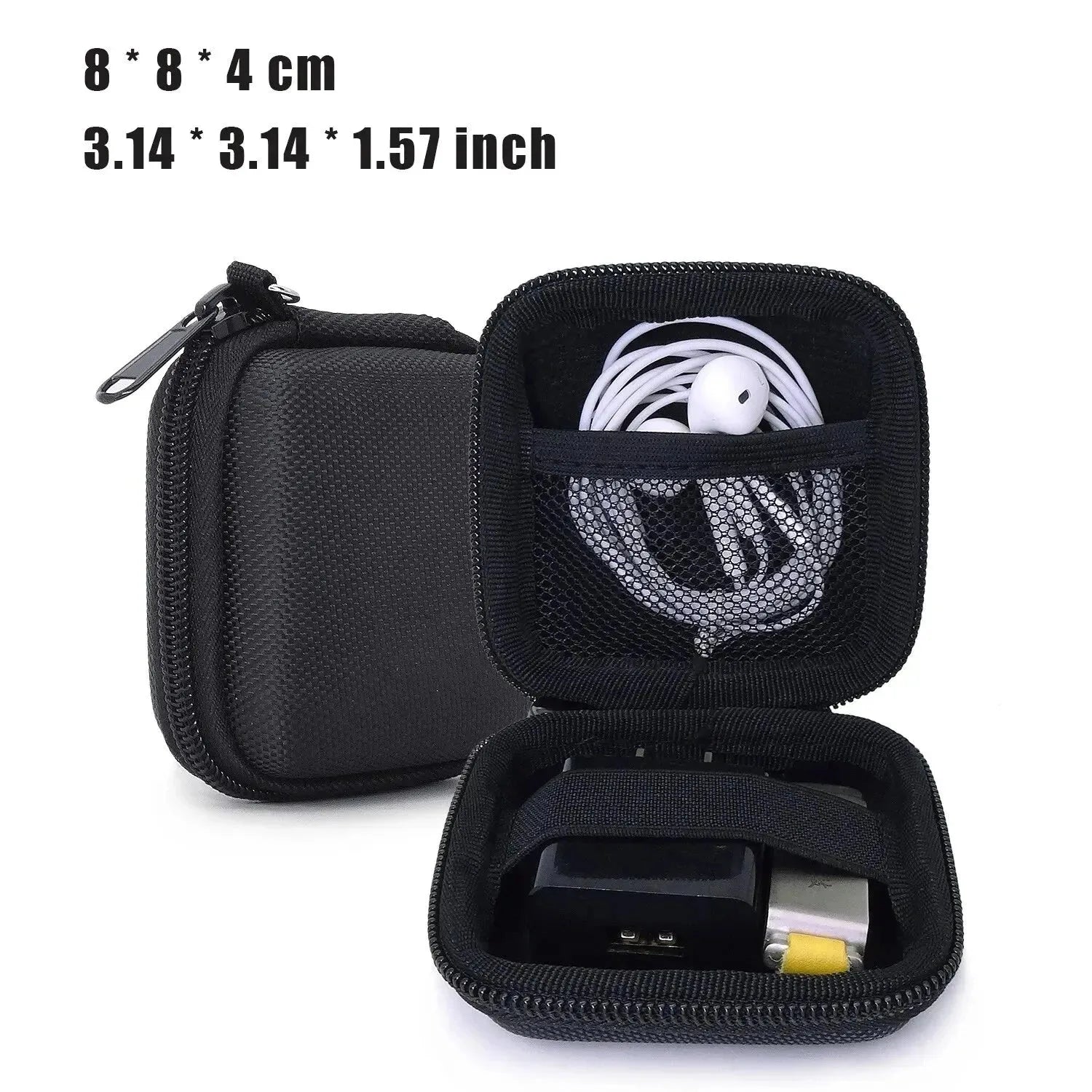 Portable Earphone Storage Bag Data Cable Organizer Bag Multifunctional Digital Gadgets Case For Charger U Disk Protective 2030 - Image 12