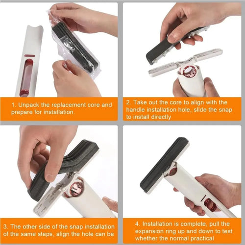 Portable Self-Squeeze Mini Mop – Hands-Free