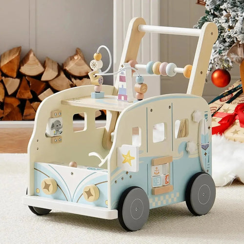 Robotime Wooden cwith Wheels Boys