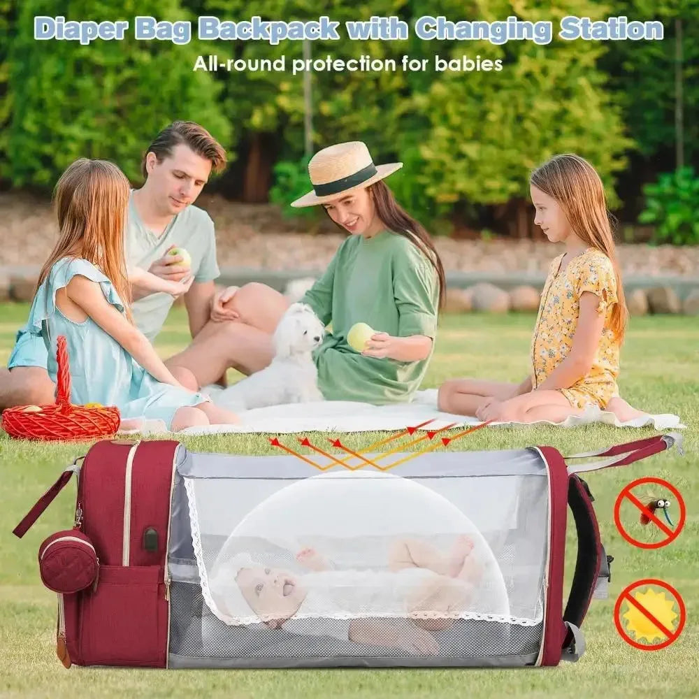 RsenFremior Large Diaper Bag Backpack