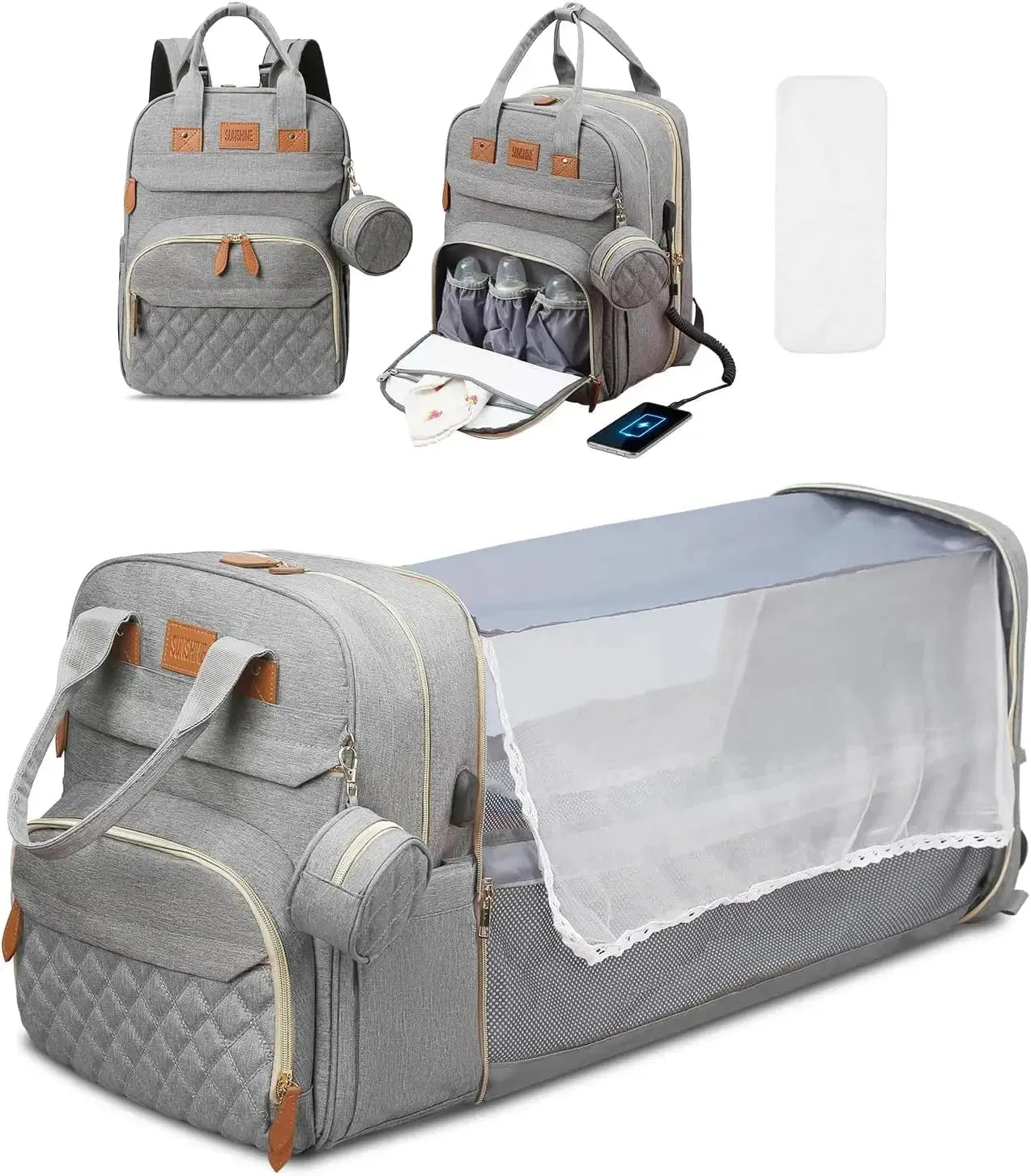 RsenFremior Large Diaper Bag Backpack