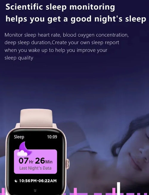 SmartWatch – Heart Rate 1.83"