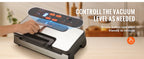 Nova Mart SucceBuy 90Kpa vacuum sealer with digital controls and 10 free sealing bags, ideal for preserving food in the kitchen.