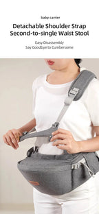 Sunveno adjustable one shoulder baby carrier by Nova Mart, showing the soft fabric and ergonomic design for comfortable baby carrying.