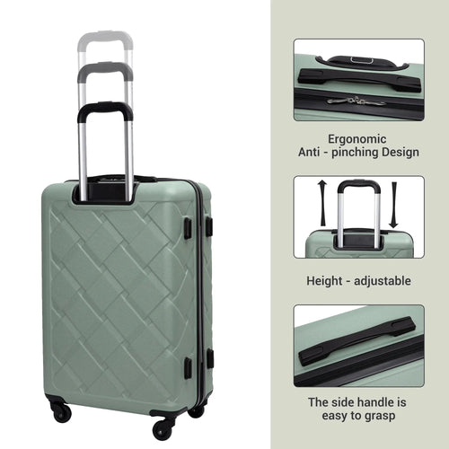 Travelhouse 3-Piece ABS Hardcase – Durable ABS Shell