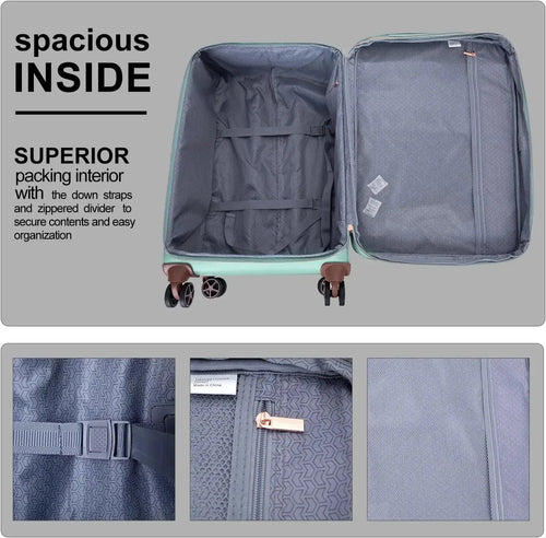 Travelhouse 4-Piece Softside – Expandable Spinner Wheels