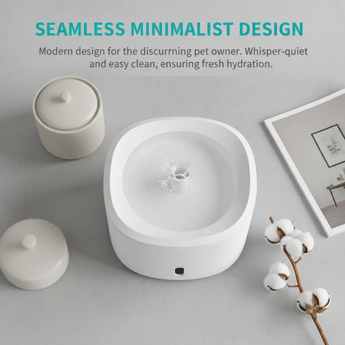 Ultra Quiet Pet Water Fountain – Silent Motor