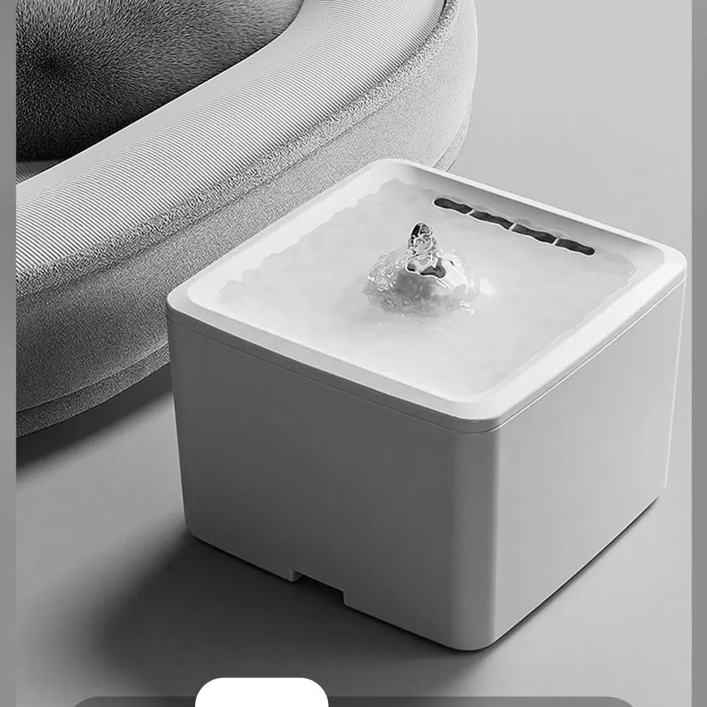 Nova Mart Ultra Silent Pet Drinking Fountain 3800ML circulating water dispenser for pets, with quiet operation and large capacity.