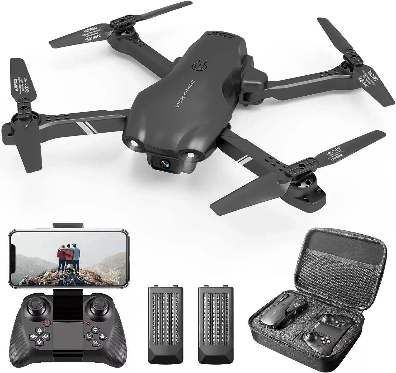 Nova Mart V13 Foldable RC Drone with dual 6K HD WiFi FPV cameras and compact foldable design for aerial photography and fun flying.