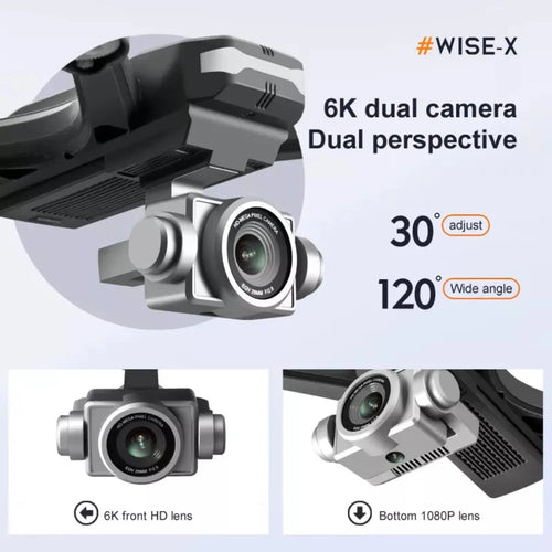 V14 Pro RC Drone – 6K HD Dual Camera