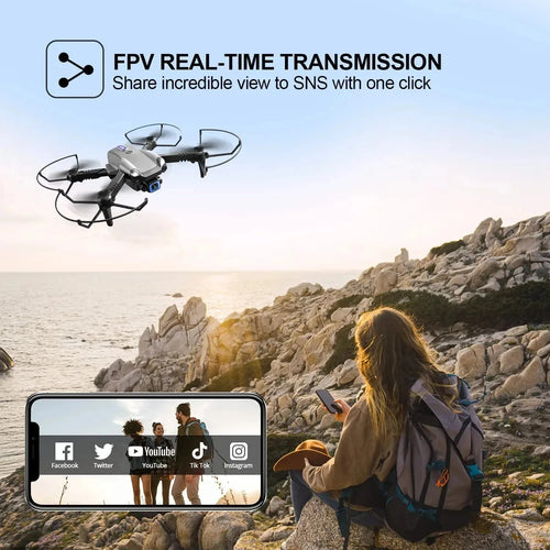 V20 RC Drone – WiFi FPV 6K HD Dual Camera