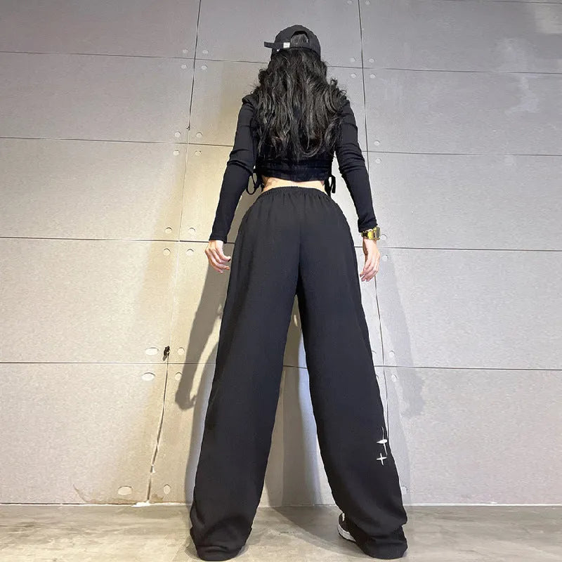 Women's ankle-tied two-purpose sweatpants by Nova Mart, showing a comfortable fit and adjustable ankle ties.