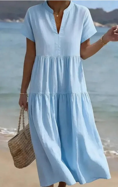 Women's Casual Dress – Wrinkle-Resistant Finish