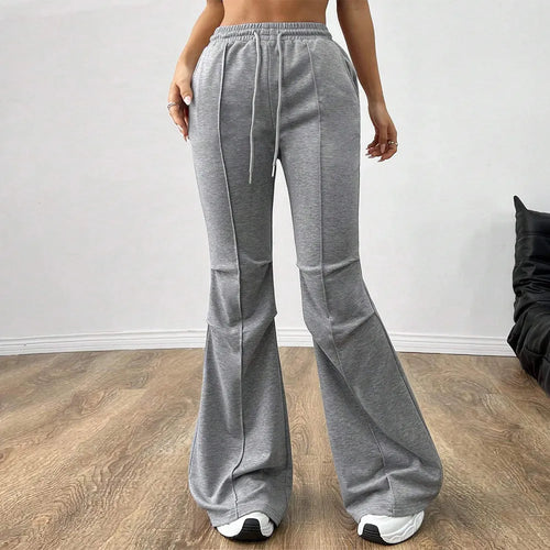 Women's Drawstring Elastic Waist – Wide-Leg