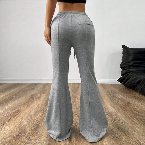 Women's Drawstring Elastic Waist – Wide-Leg