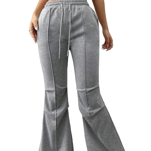 Women's Drawstring Elastic Waist – Wide-Leg
