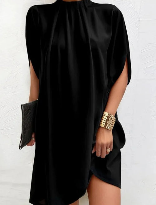 Women's Elegant Dress – Smooth Lightweight Polyester