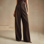 Women's elegant high-waist slimming commuter pants by Nova Mart, featuring a sleek fit and tailored design.